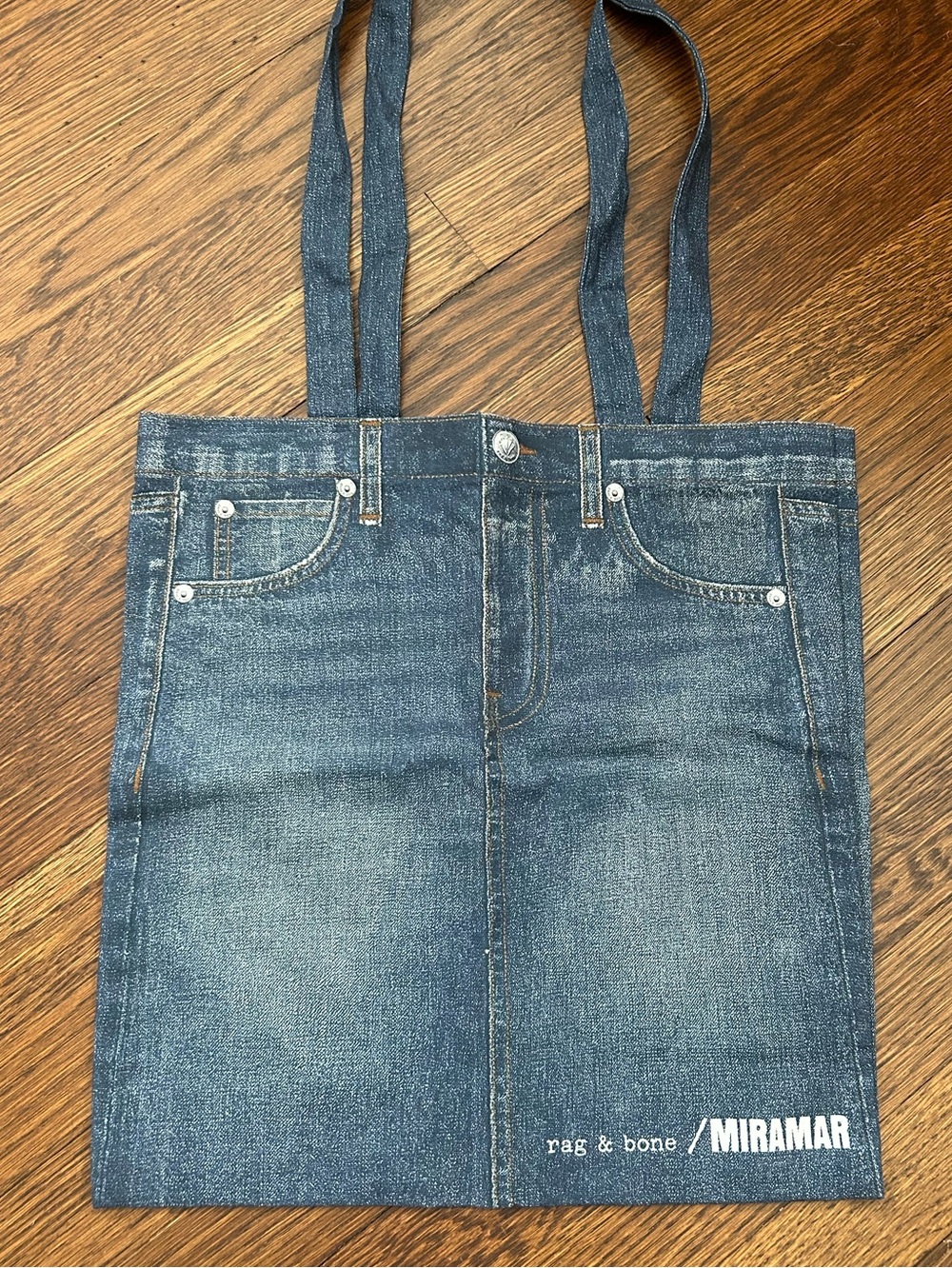 rag & bone Miramar Denim tote Blue
